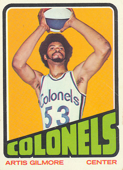 ABA Hall of Famer Artist Gilmore #53 Jersey - Kentucky Colonels Edition