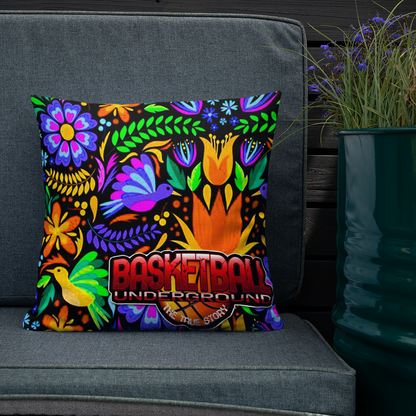 "BASKETBALL UNDERGROUND" Premium pillows