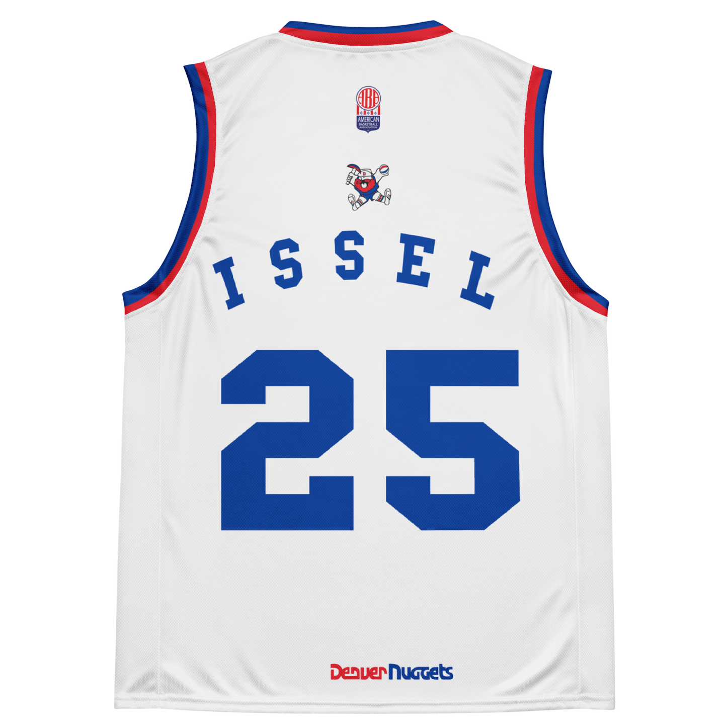 Legendary "Dan Issel" #25 • White Nuggets Retro Jersey! 🏀✨
