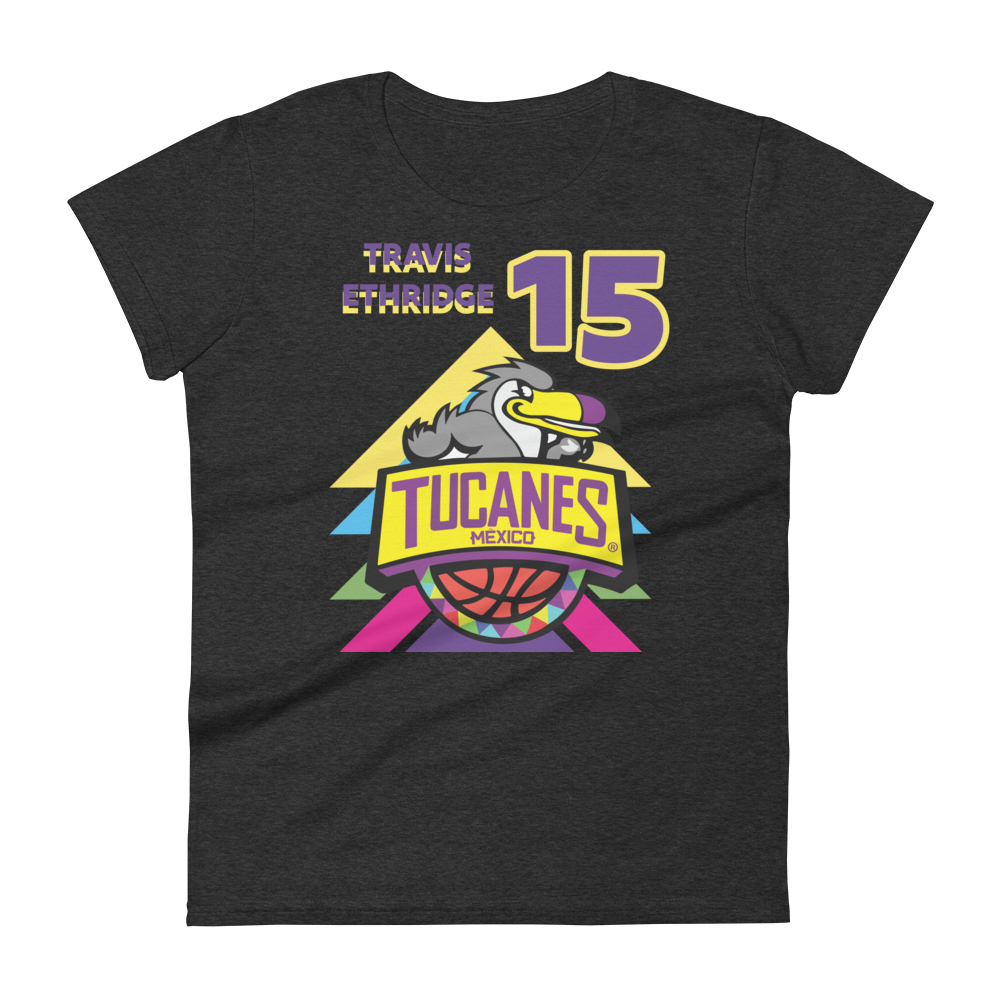 #15 TRAVIS ETHRIDGE - TUCANESMX Women's short sleeve t-shirt