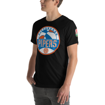 PITTSBURGH PIPERS | ABA OLD SCHOOL - Short-Sleeve Unisex T-Shirt