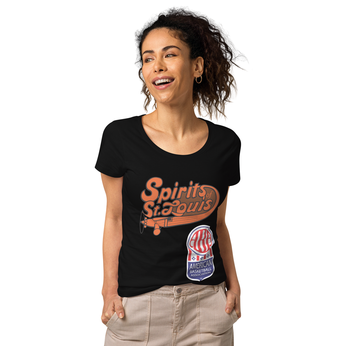 ST LOUIS SPIRITS RETRO - Women’s basic organic t-shirt