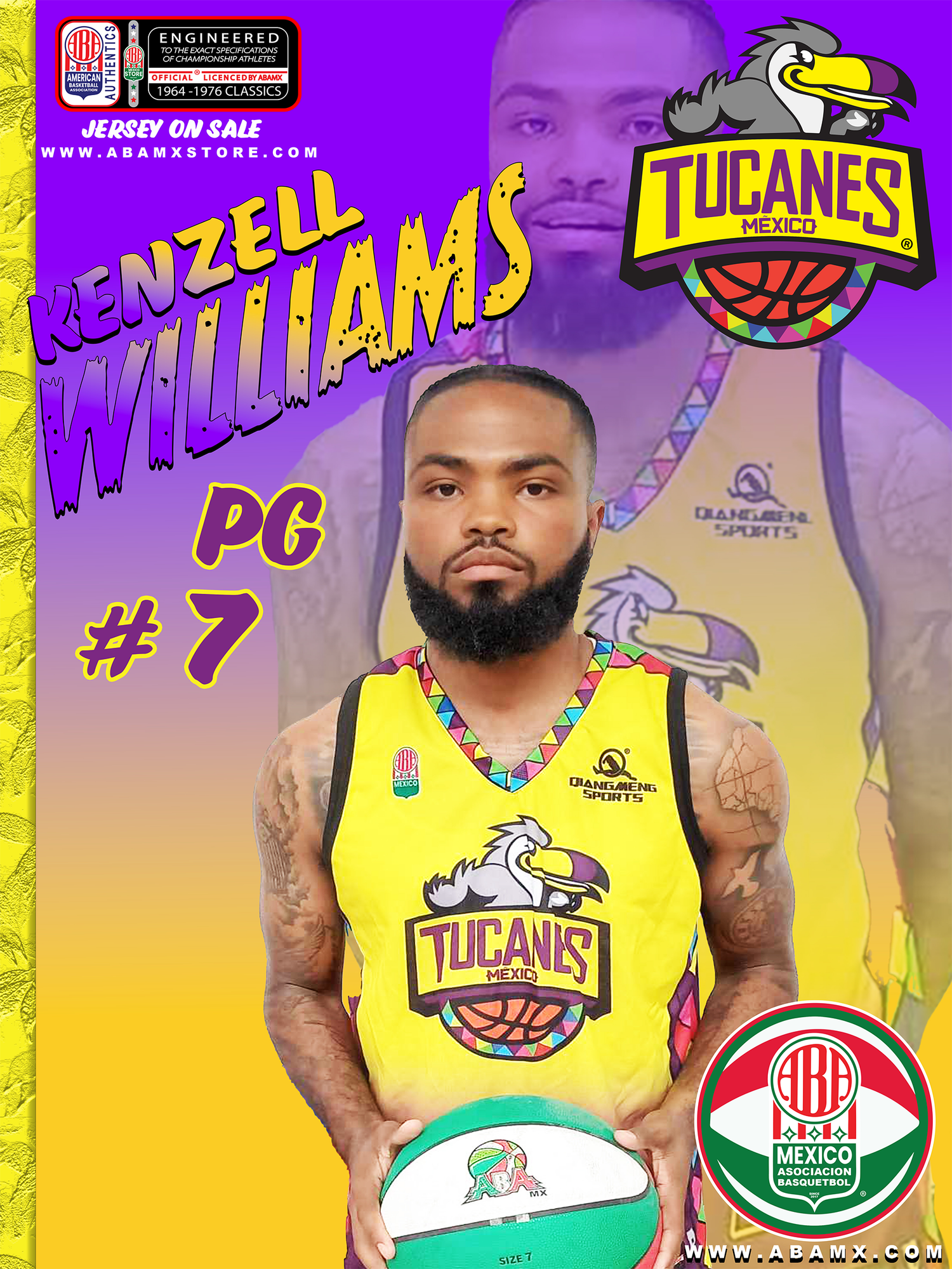 KENZELL WILLIAMS #7
