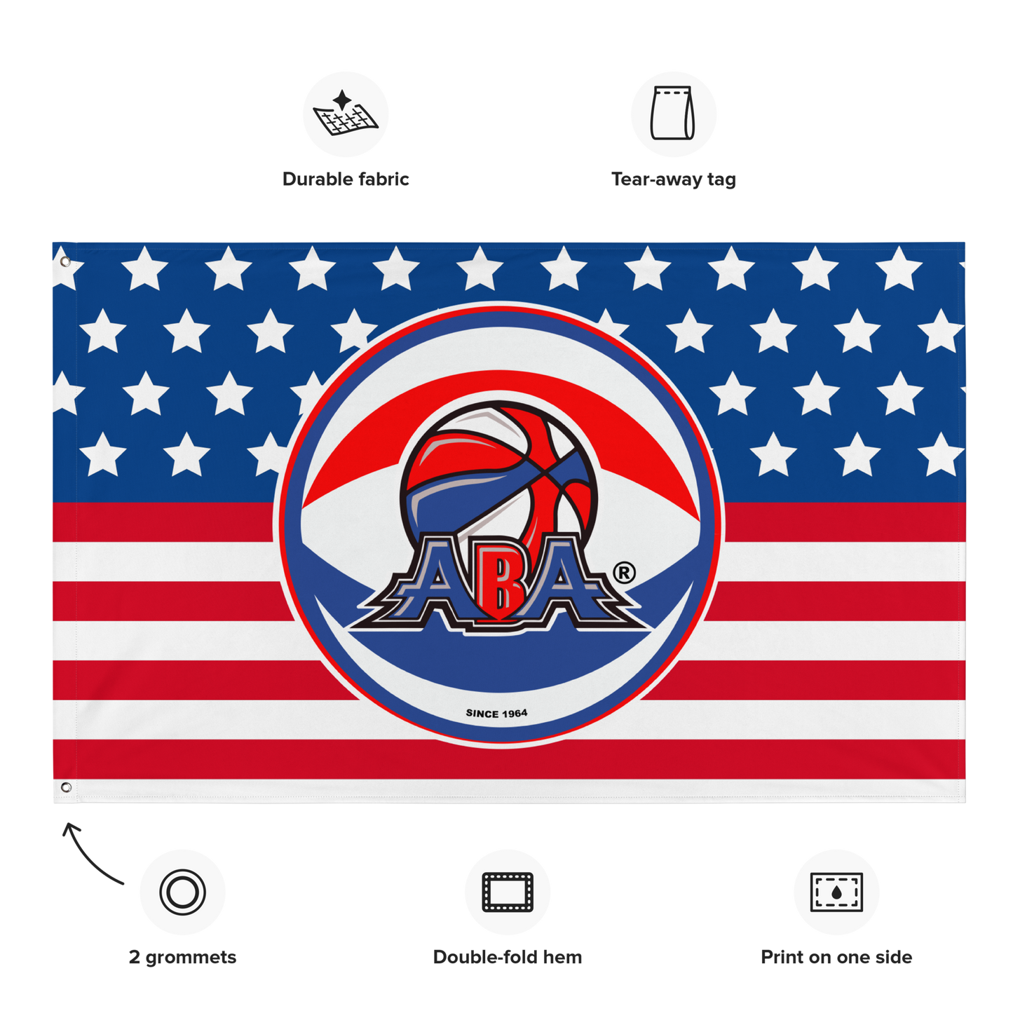 "United in Basketball: Introducing the ABA USA Fan Flag!