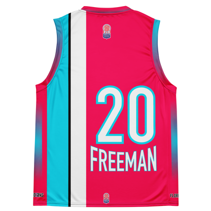 "Unleash the Legend: ABA Floridians #20 Don Freeman Jersey"