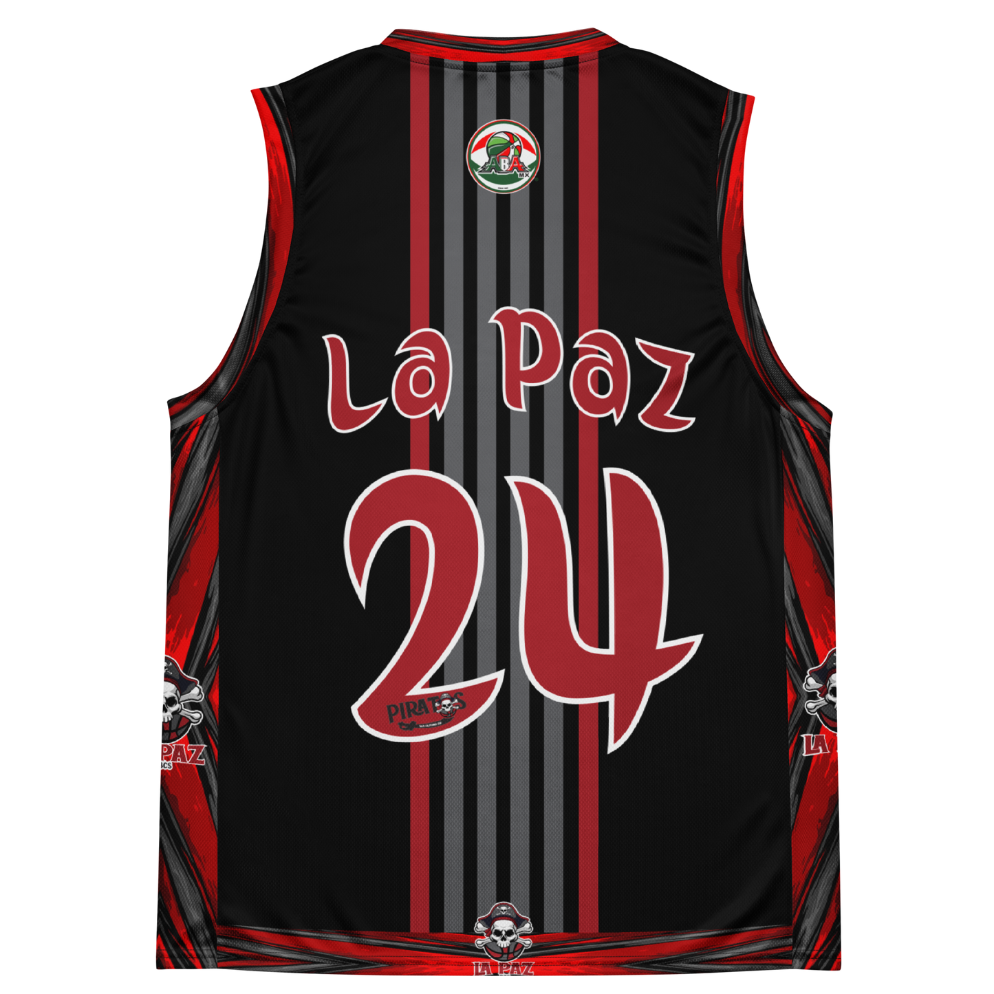 The La Paz Piratas Basketball Team's Black Jersey
