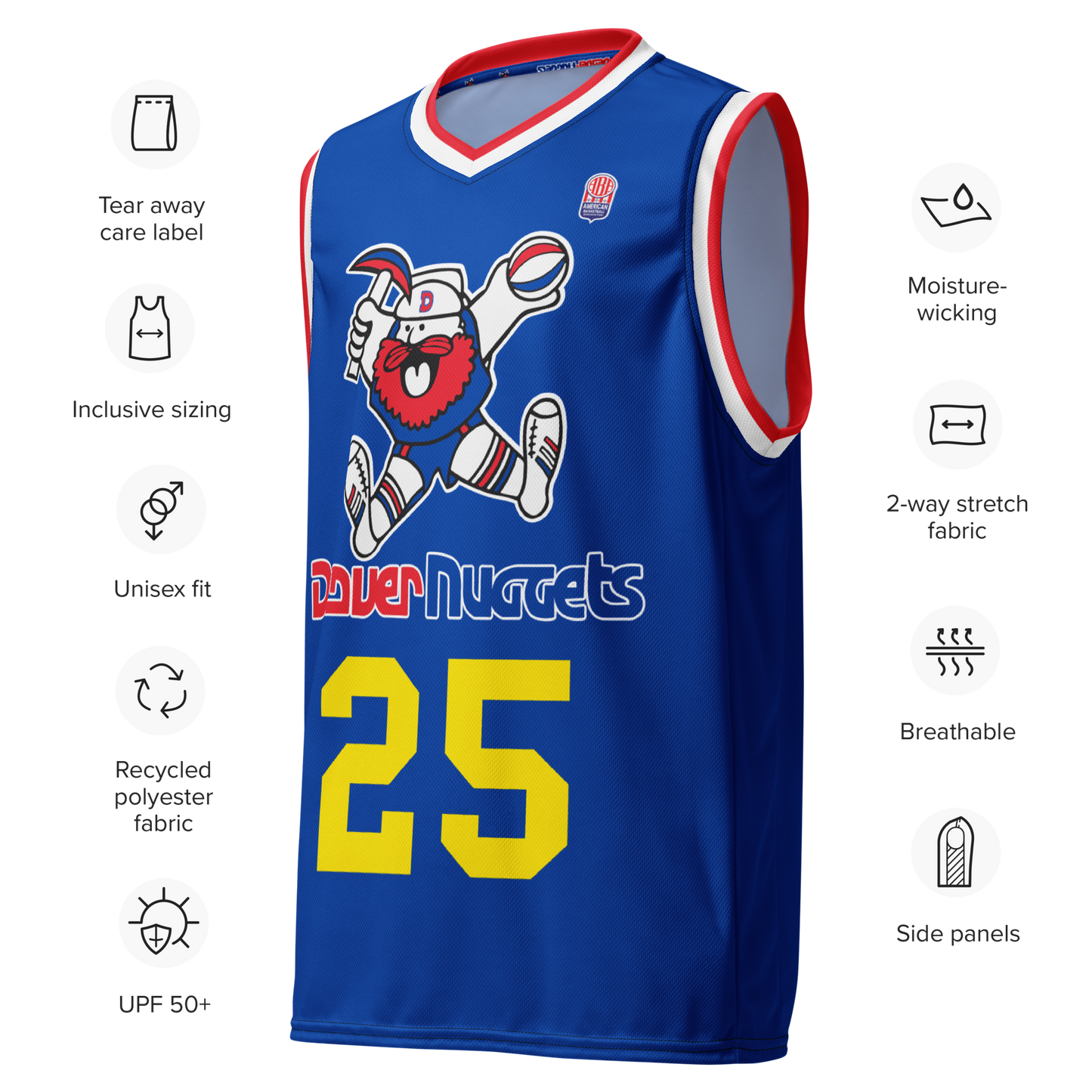 🌟 Step back in time and honor the legendary Dan Issel with the Blue  Nuggets Retro Jersey! 🏀✨ Limited-time offer, so don't miss out!