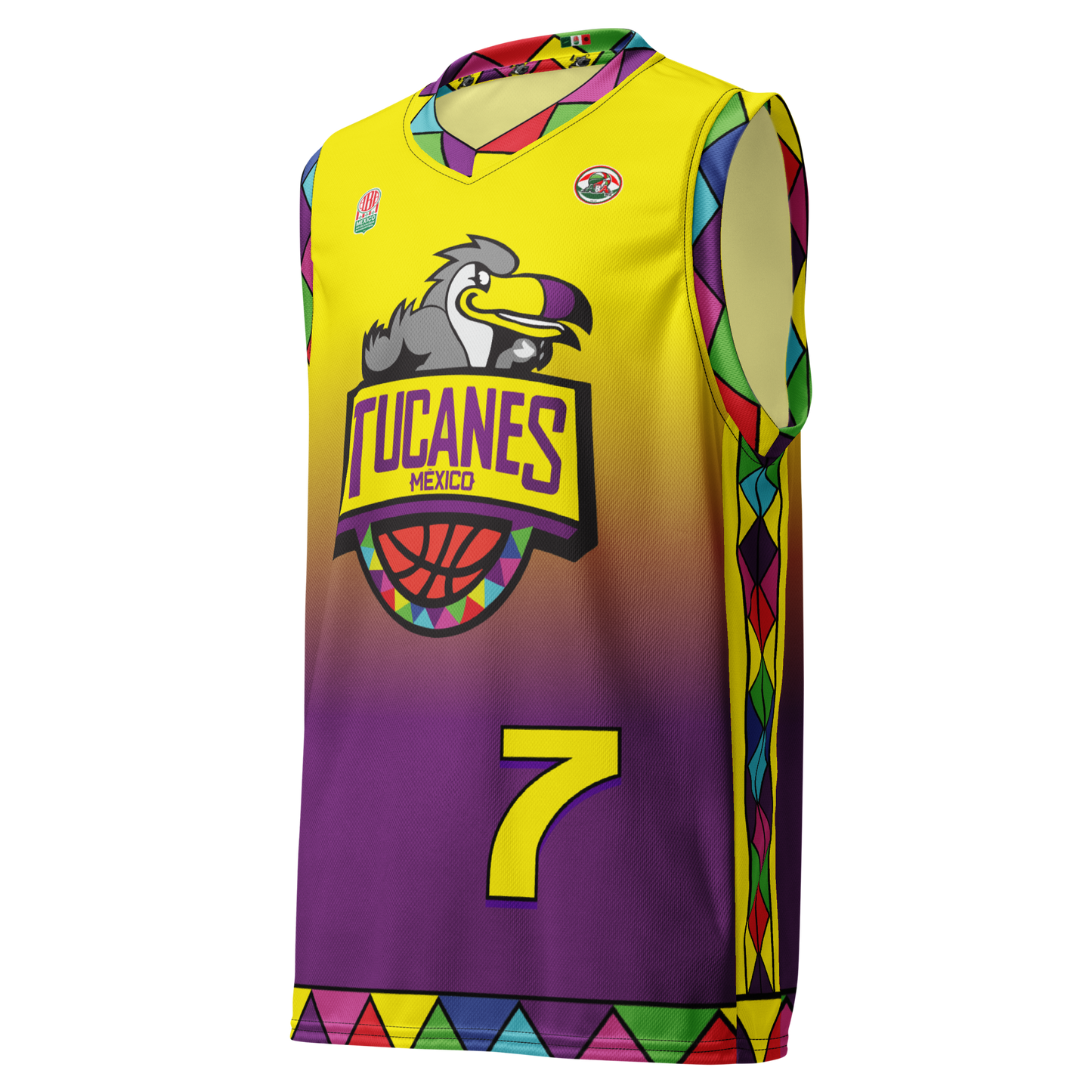 Vondell Livingston Jr. #7 Tucanes MX Basketball Jersey 🏀✨