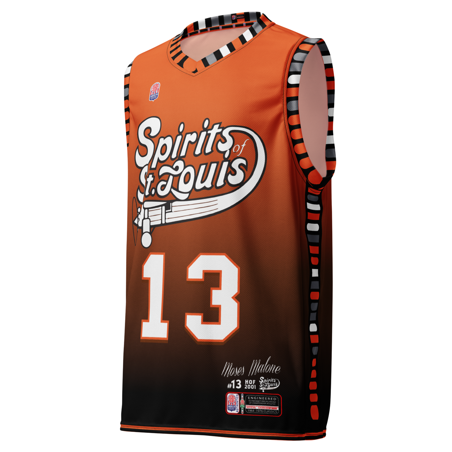 Limited-edition Moses Malone #15 jersey