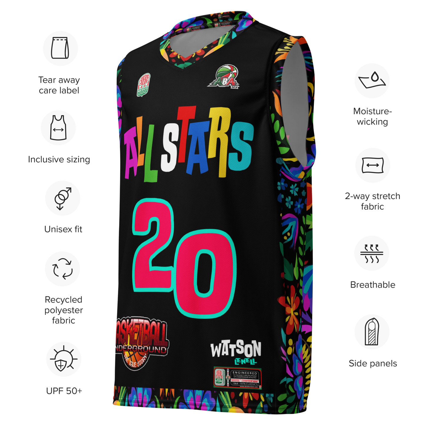 Limited Edition Lenell Watson #20 All-Star Jersey! 🌟🏀