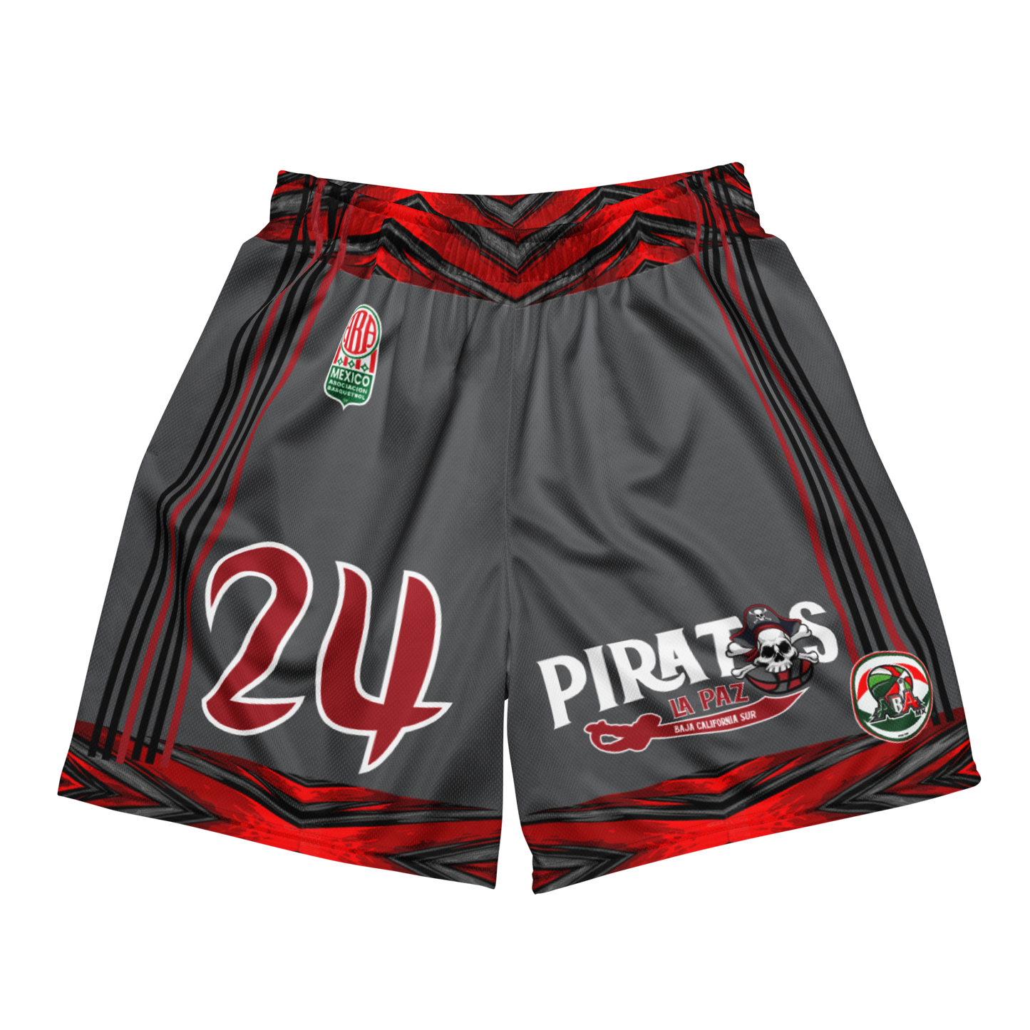 The Grey Piratas de La Paz Shorts
