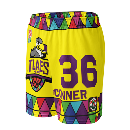 the Classic Team Yellow Shorts – Trevor Conner #36 Edition! 🌟🏀