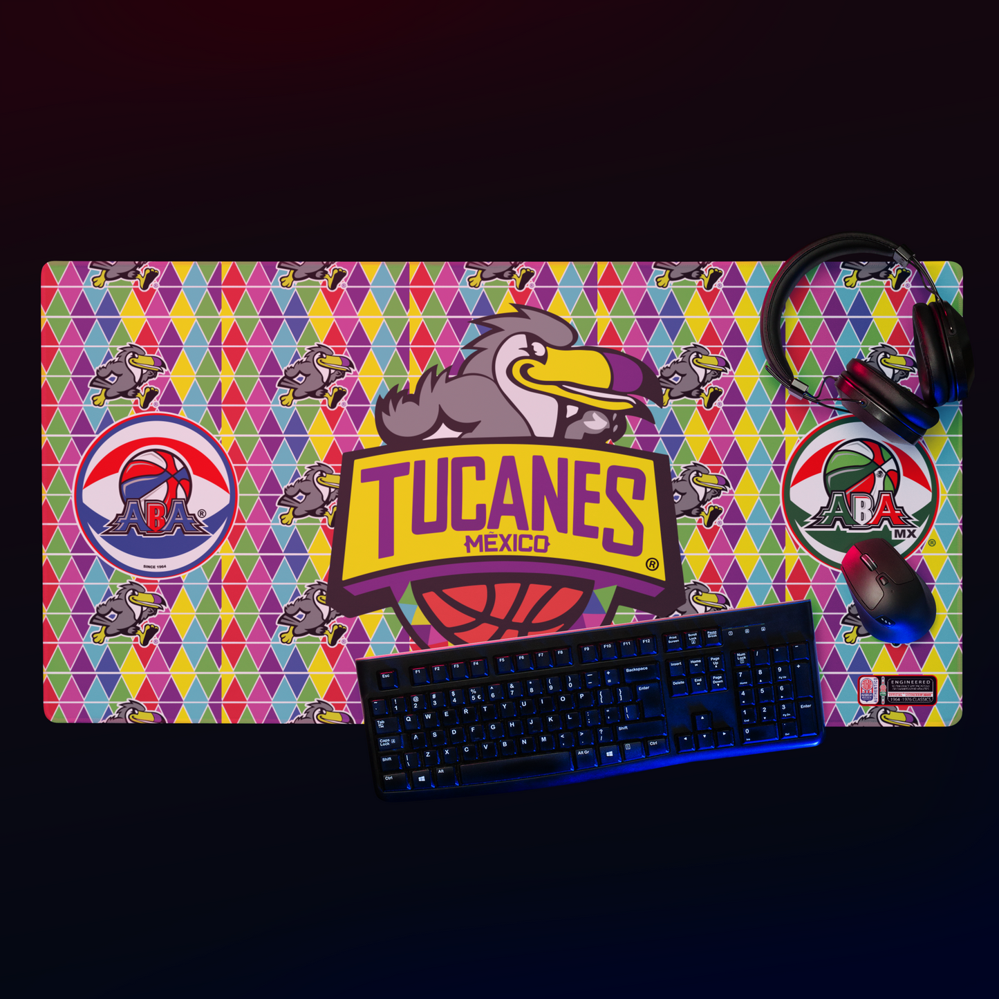 "Level Up Your Game: Introducing the TucanesMX Gaming Mouse Pad