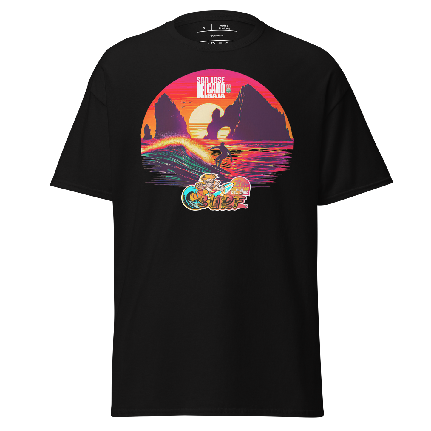 "Sunset Surf of San Jose del Cabo" T-shirt
