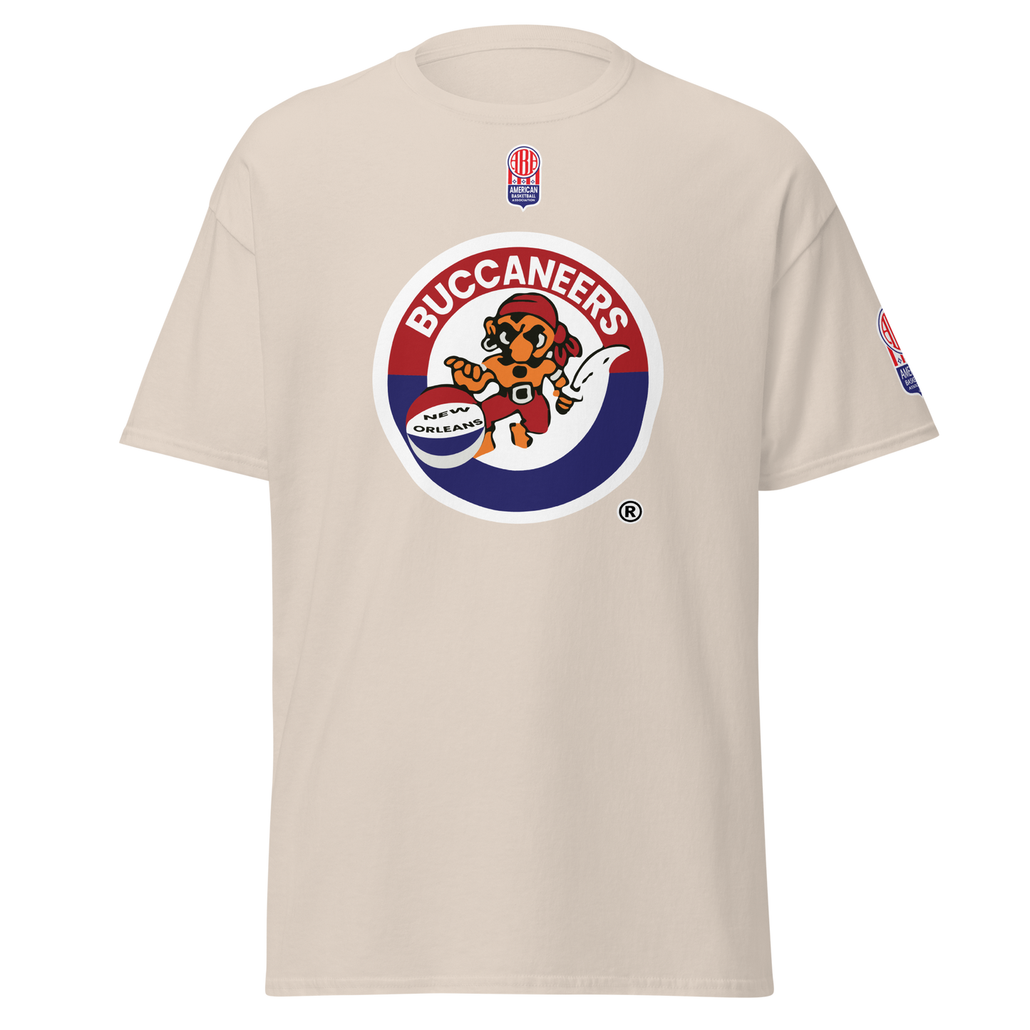 New Orleans Buccaneers Oldschool ABA Retro T-Shirt! 🏀