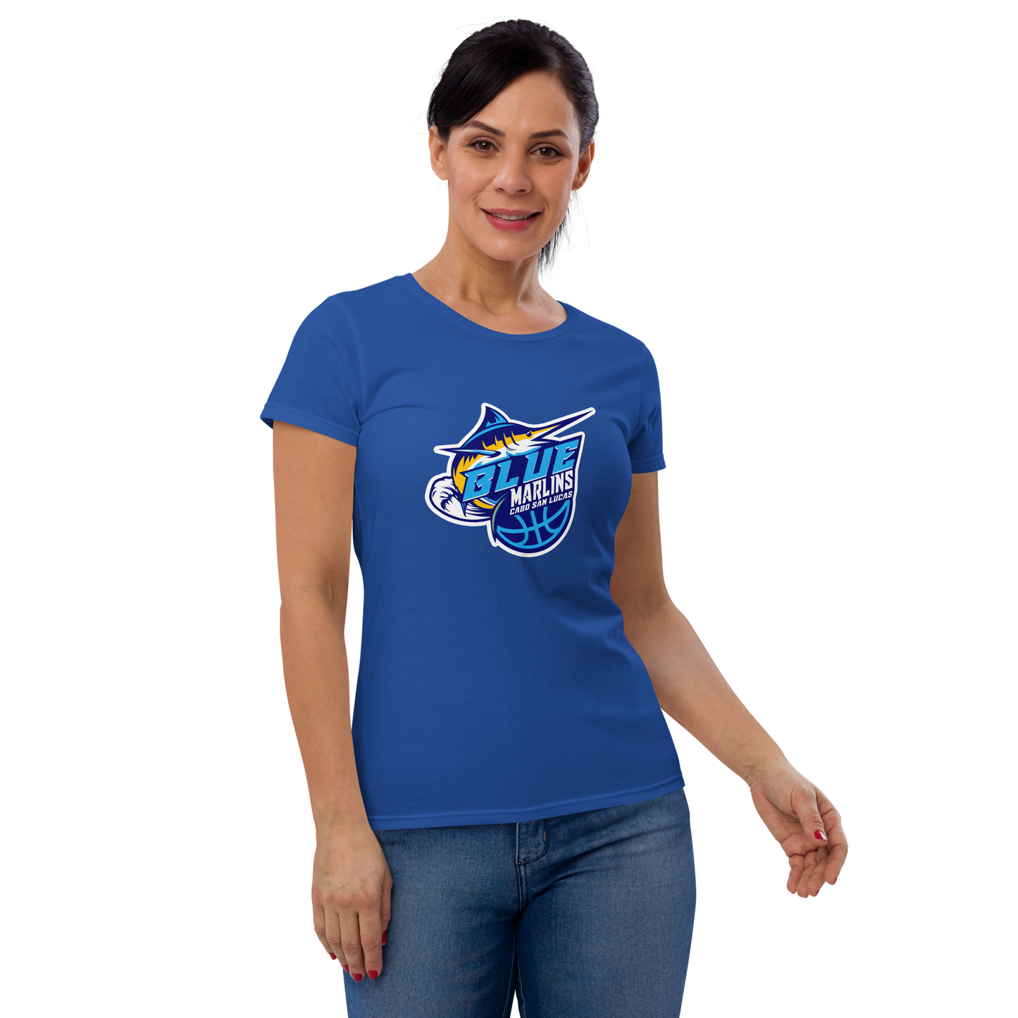 BLUE MARLINS Women's short sleeve t-shirt