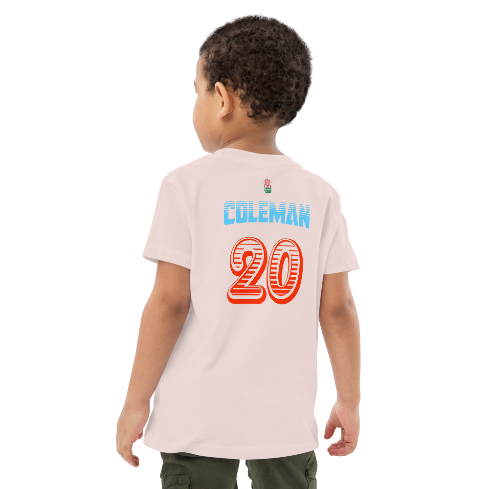 #20 JIM COLEMAN / Organic cotton kids t-shirt