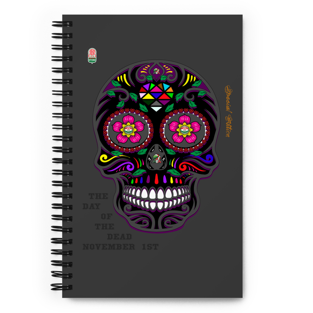 DAY OF THE DEAD 2021 - ABAMX Spiral notebook