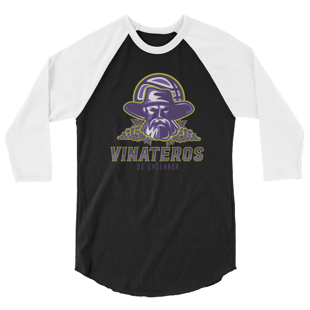 VINATEROS DE ENSENADA | TEAM 3/4 sleeve raglan shirt