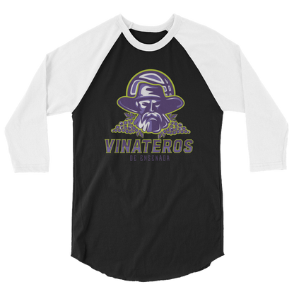 VINATEROS DE ENSENADA | TEAM 3/4 sleeve raglan shirt