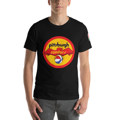 PITTSBURGH CONDORS | ABA OLD SCHOOL - Short-Sleeve Unisex T-Shirt