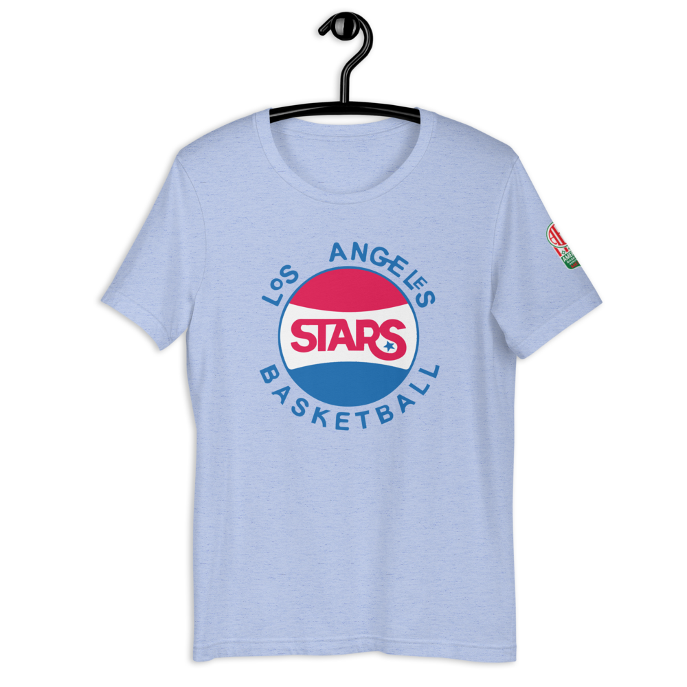 LOS ANGELES STARS | ABA OLDSCHOOL  RETRO -  Short-Sleeve Unisex T-Shirt