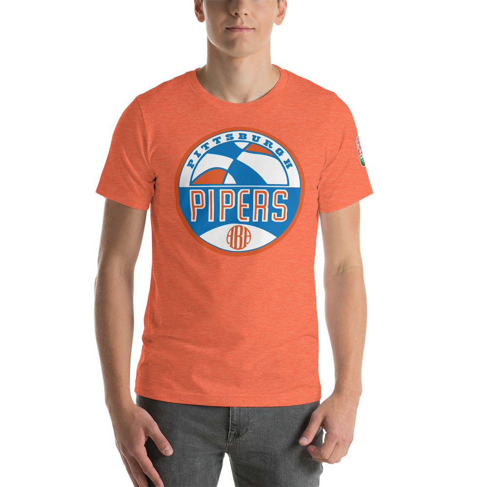 PITTSBURGH PIPERS | ABA OLD SCHOOL - Short-Sleeve Unisex T-Shirt