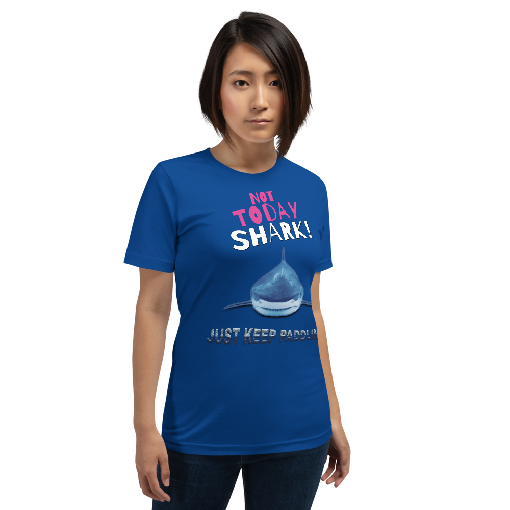 NOT TODAY SHARK BOOK | Short-Sleeve Unisex T-Shirt