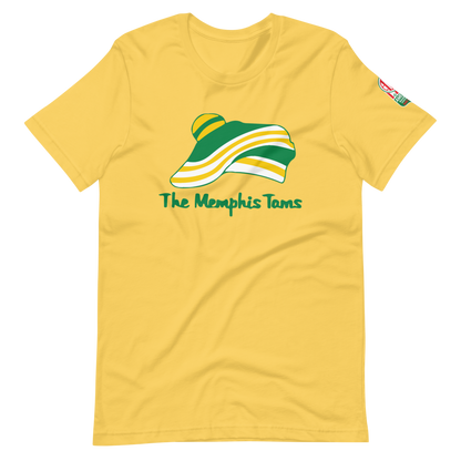 MEMPHIS TAMS RETRO ABA OLDSCHOOL | Short-Sleeve Unisex T-Shirt