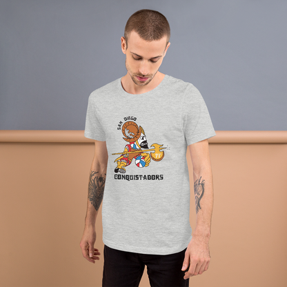 SAN DIEGO CONQUISTADORS | ABA Short-Sleeve Unisex T-Shirt