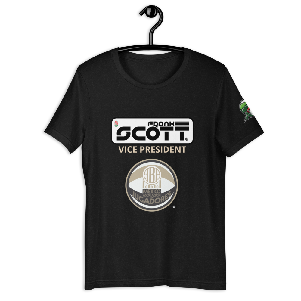 FRANK SCOTT | PLAYERS ASSOCIATION VICE PRESIDENT |  Short-Sleeve Unisex T-Shirt
