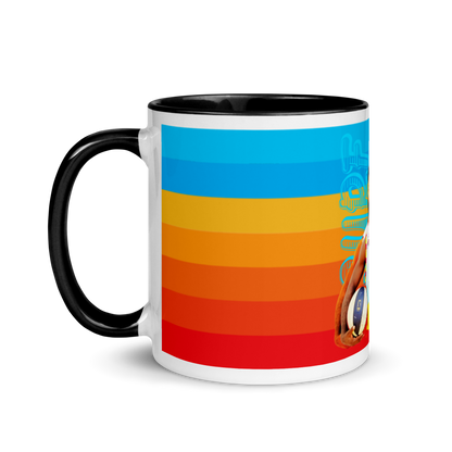 MAGIC ROBINSON #21 / TEAM SURF CAFE Mug with Color Inside