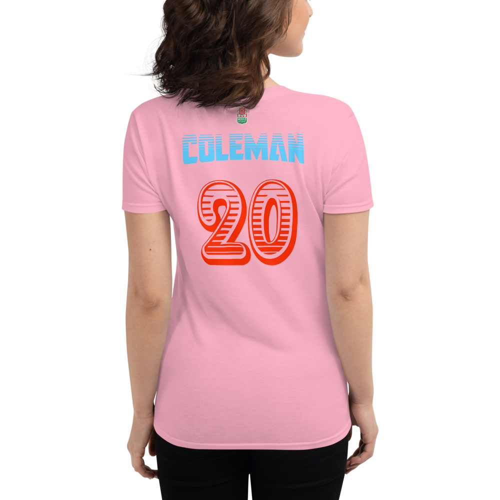 #20 JIM COLEMAN / Women's short sleeve t-shirt
