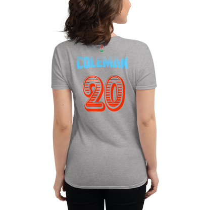 #20 JIM COLEMAN / Women's short sleeve t-shirt